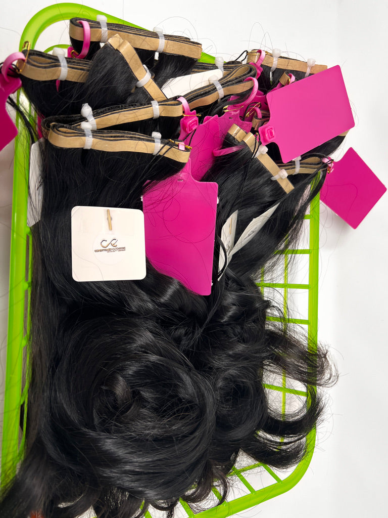 Long Tapes Raw Vietnamese Natural WavyStraight