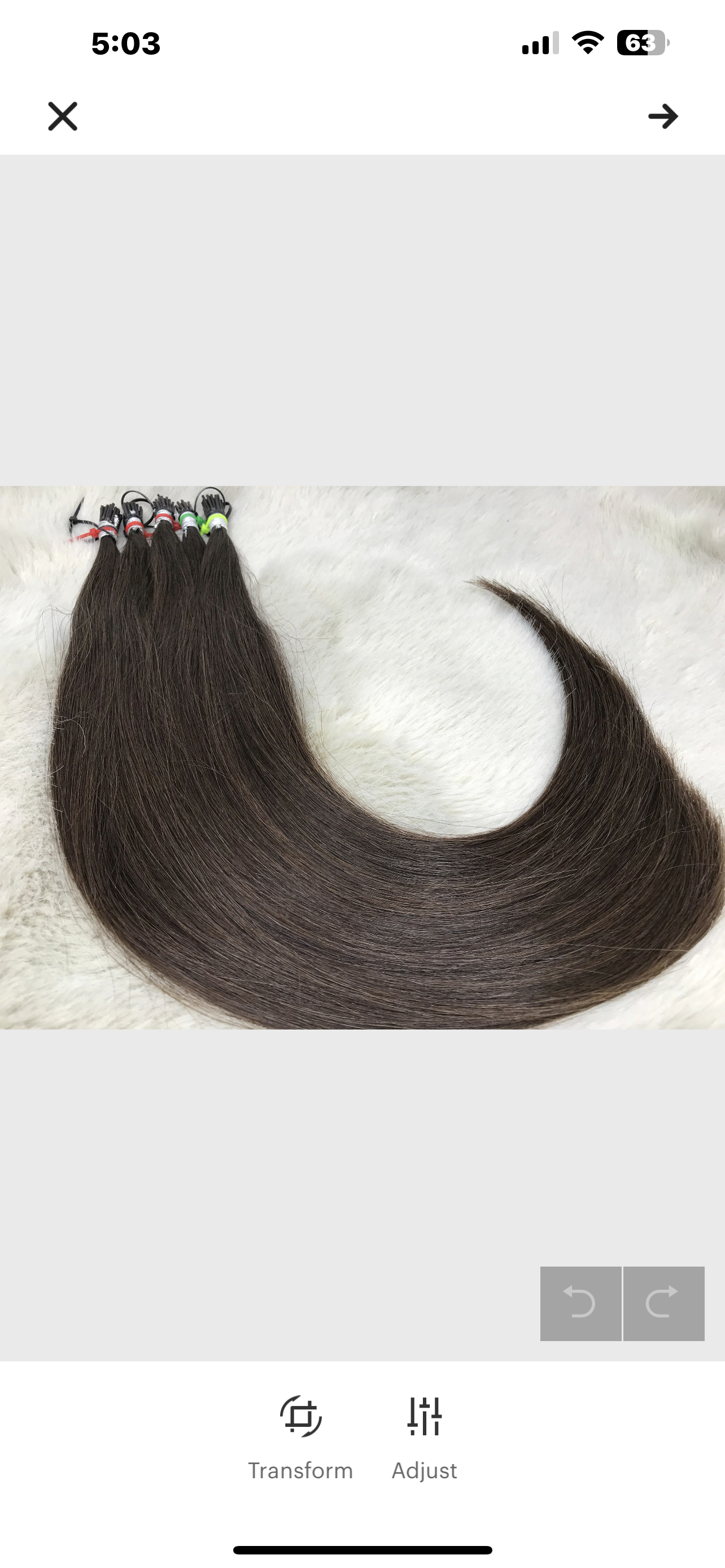 Indian Temple V Shaped Keratin Tipped Extensions