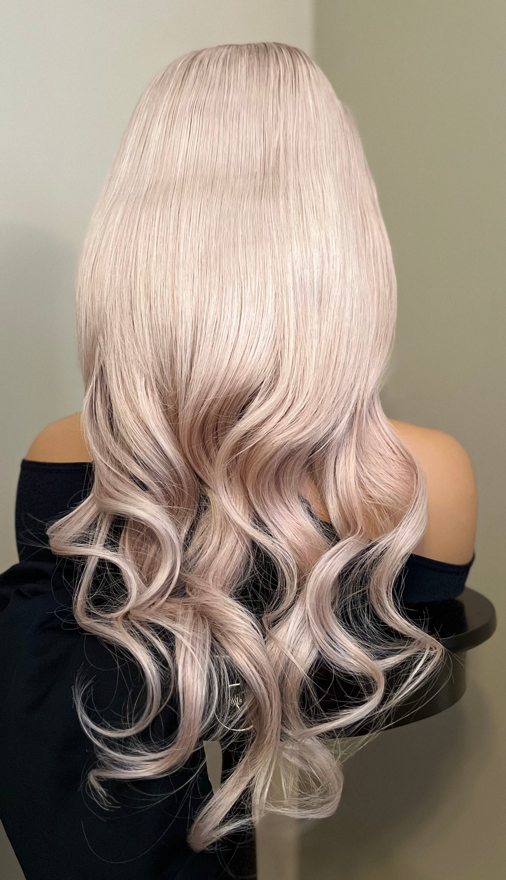 Ash Blonde Goddess Frontal Wig 24-26"