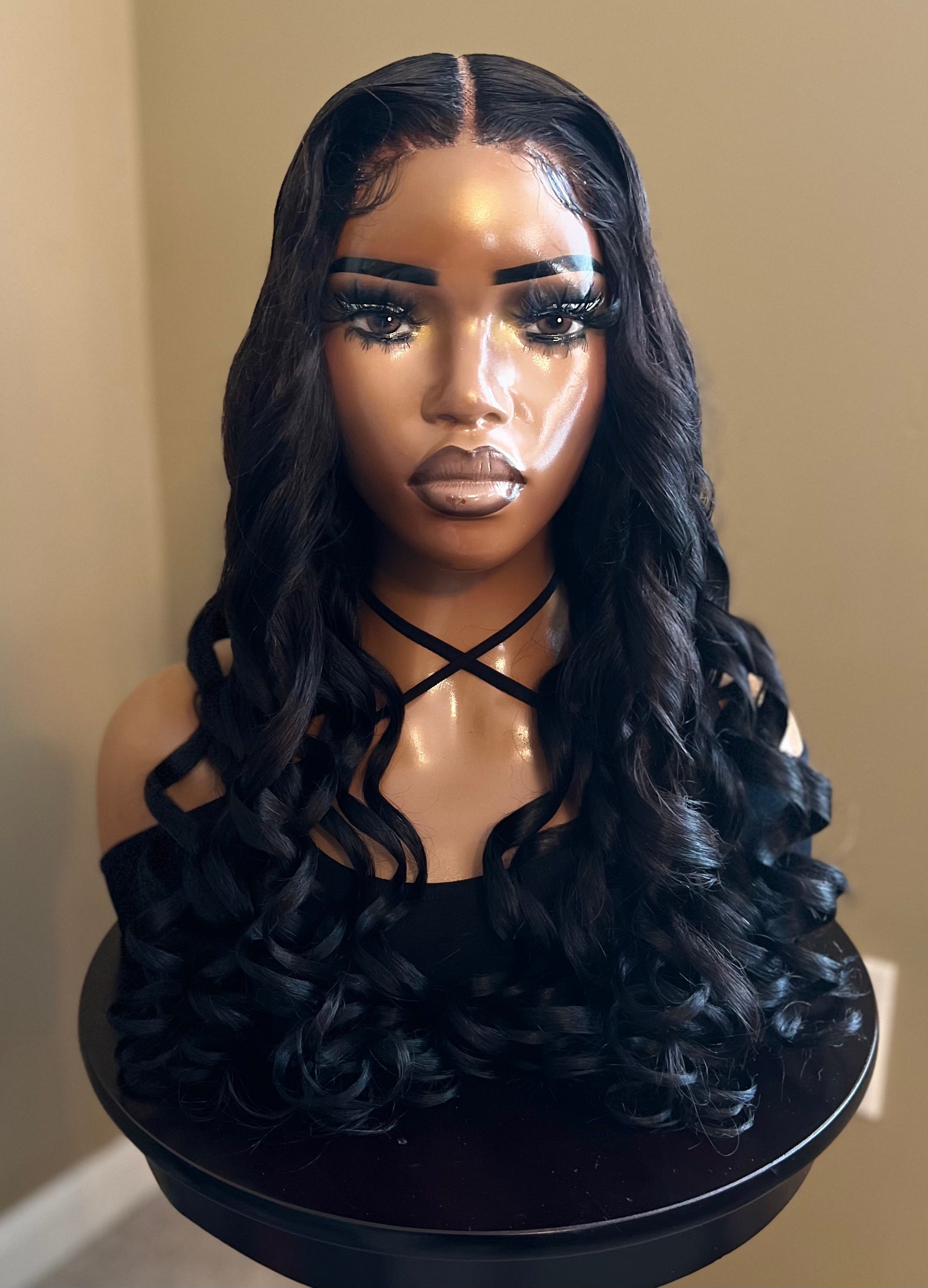 28' Raw Vietnamese Natural Wave 5x5 lace Ready to Wear Wig