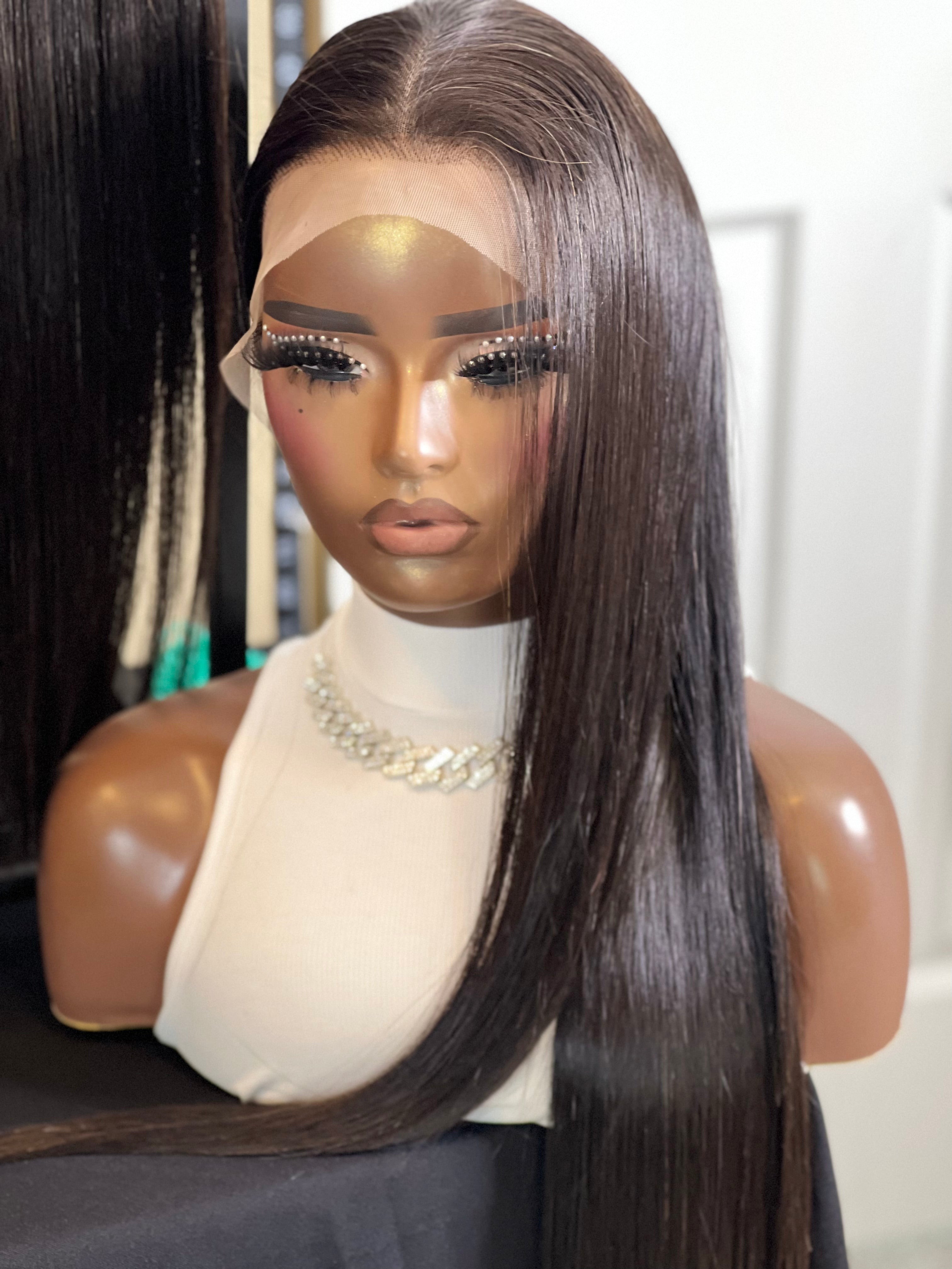 Brazilian & Vietnamese Straight 13x4/13x6  Frontal Wigs HD & Transparent Lace