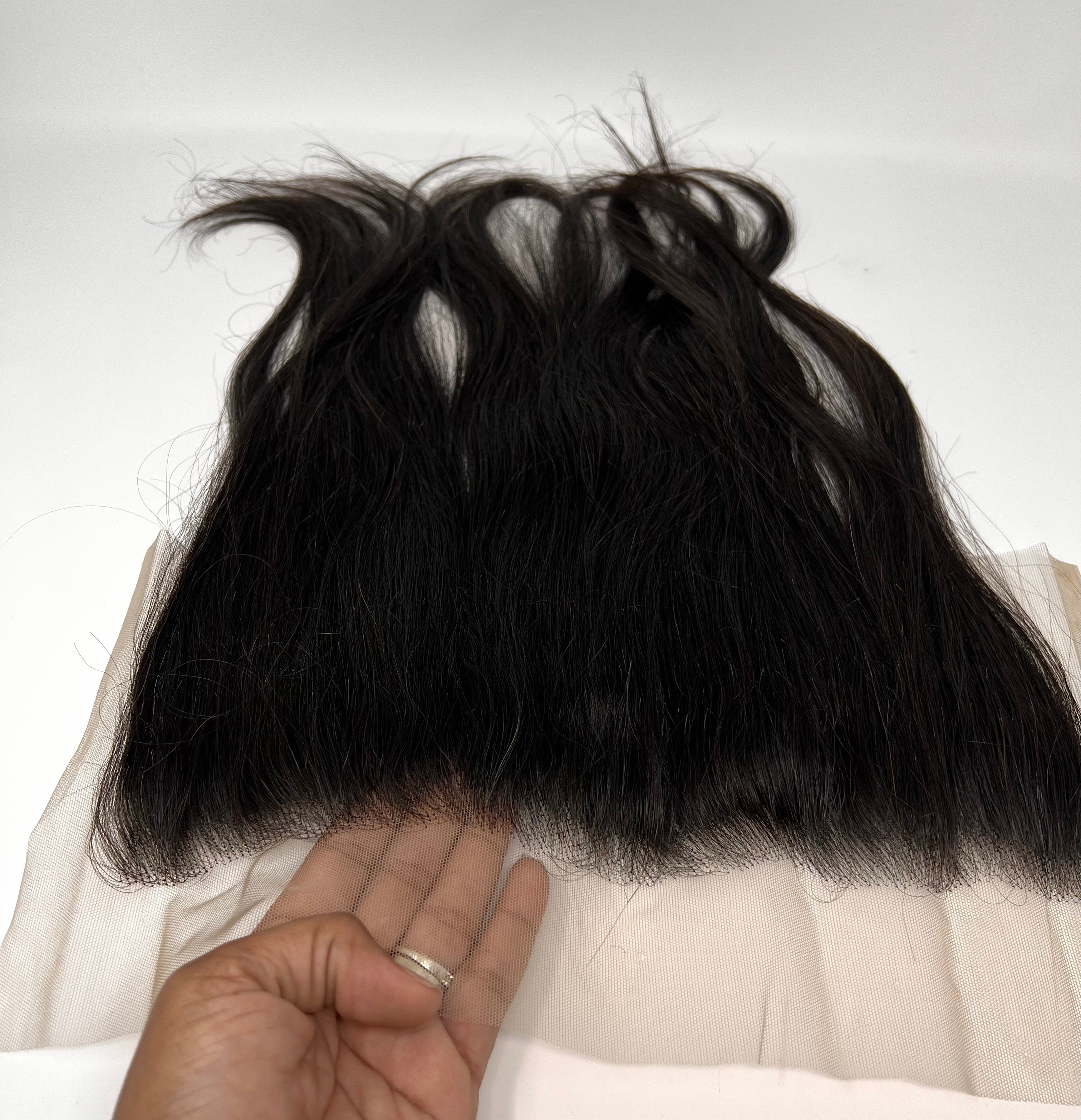 Raw Vietnamese Straight Frontal 13x4 Handmade
