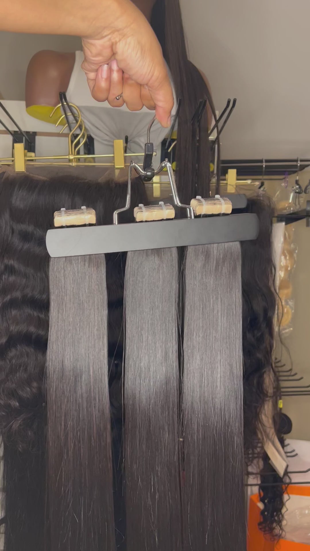 Raw Vietnamese Tape Extensions Sold per 50gram pack