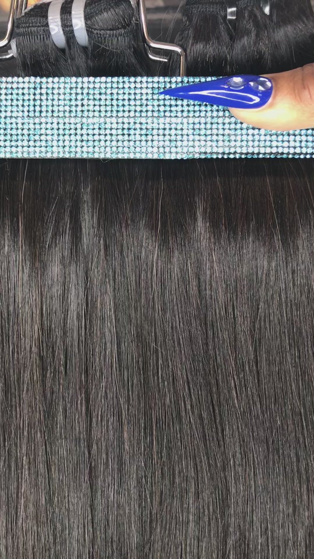 Raw Bone Straight Indian Temple Bundles Double Drawn (Prices are per bundle)