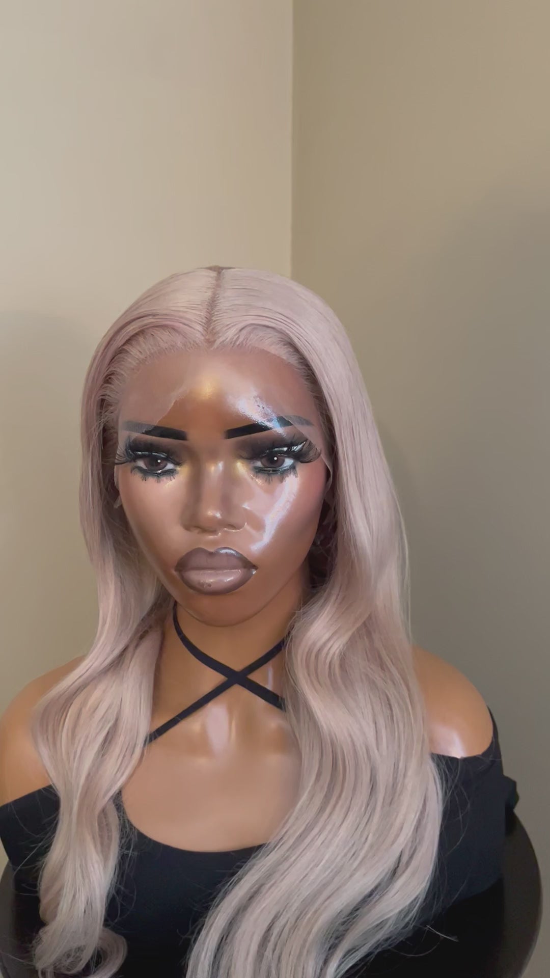 Ash Blonde Goddess Frontal Wig 24-26"