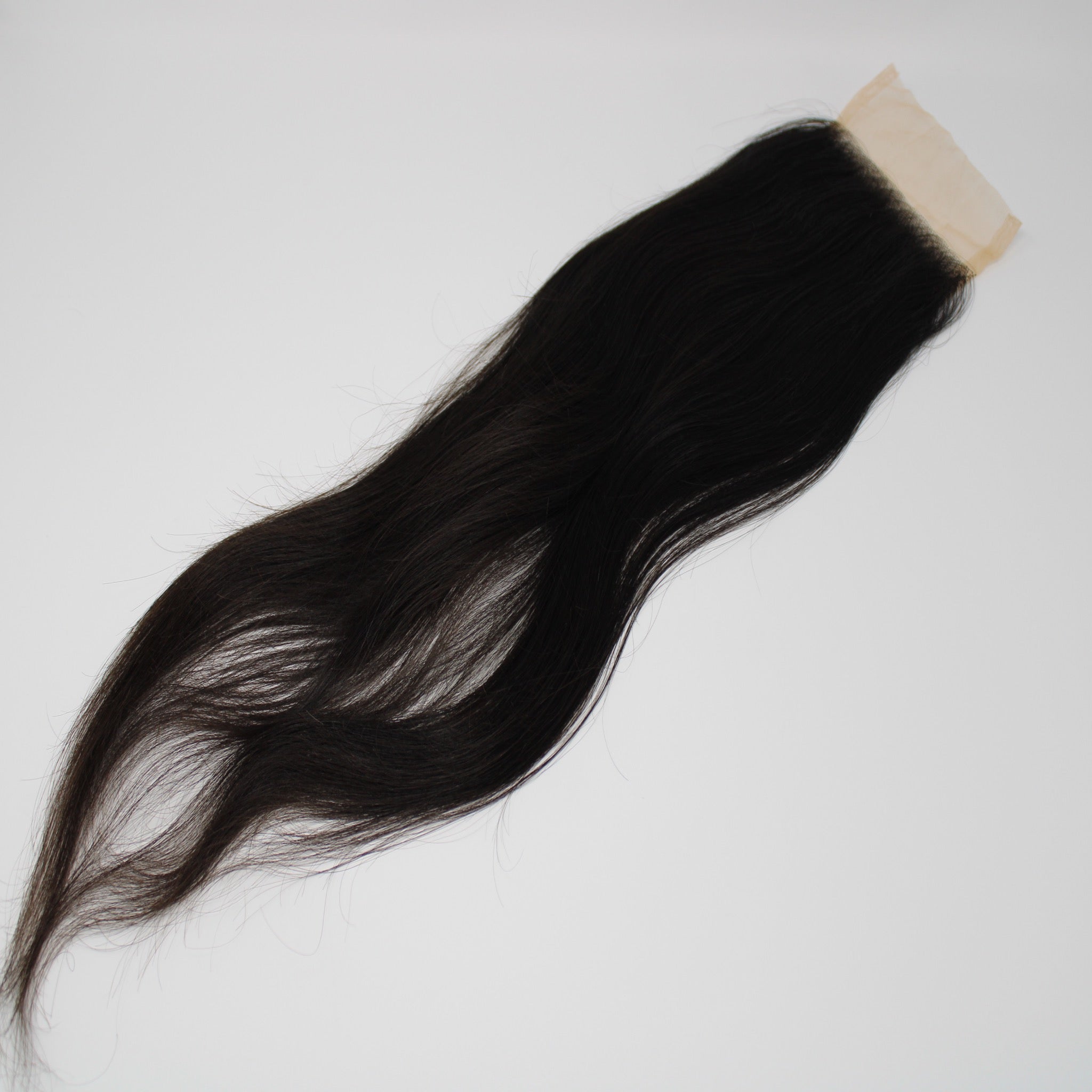 Raw Indian Natural Straight Closure 4x4
