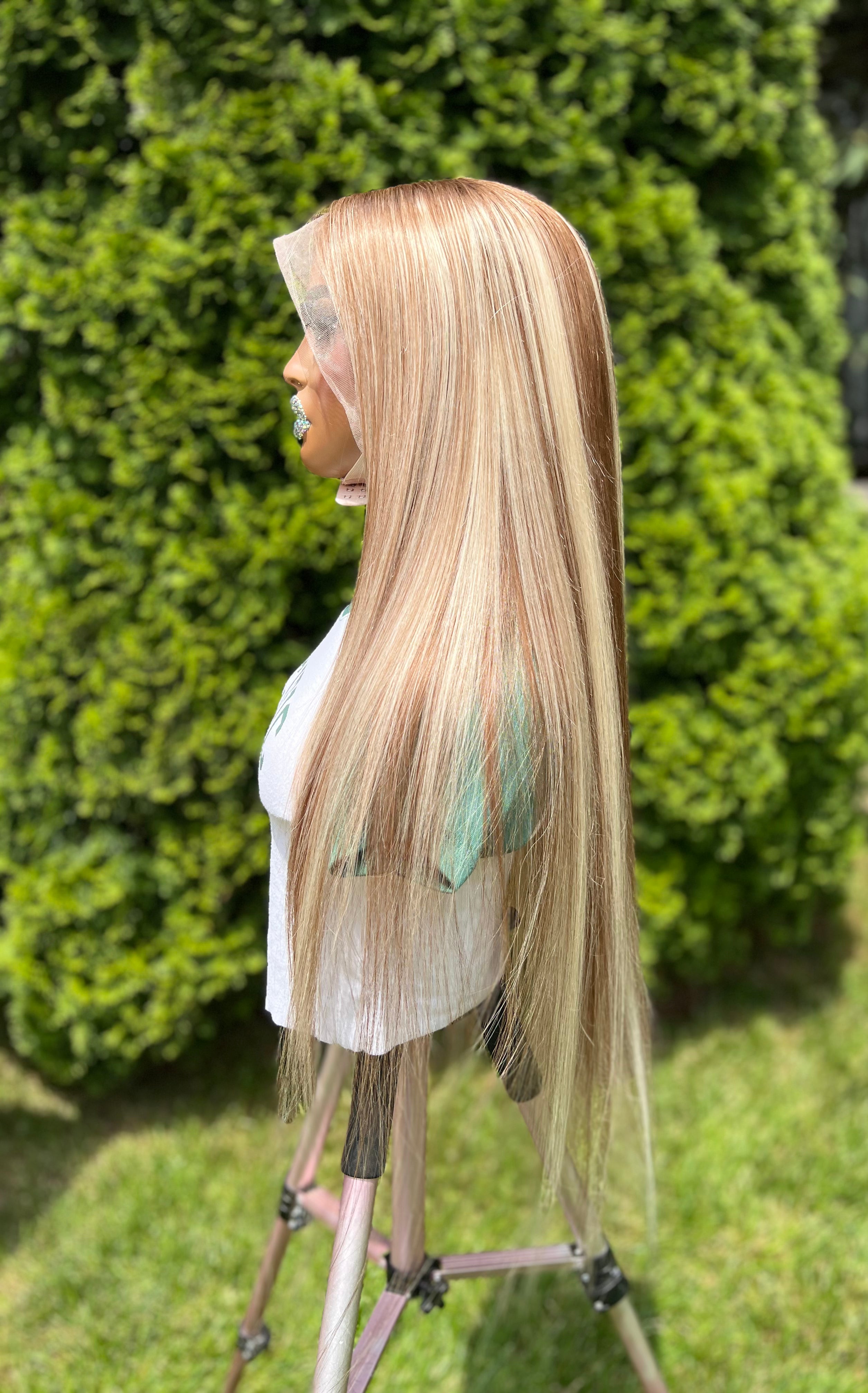 Hazel Blonde Highlight Wig 30" 13x4 Frontal