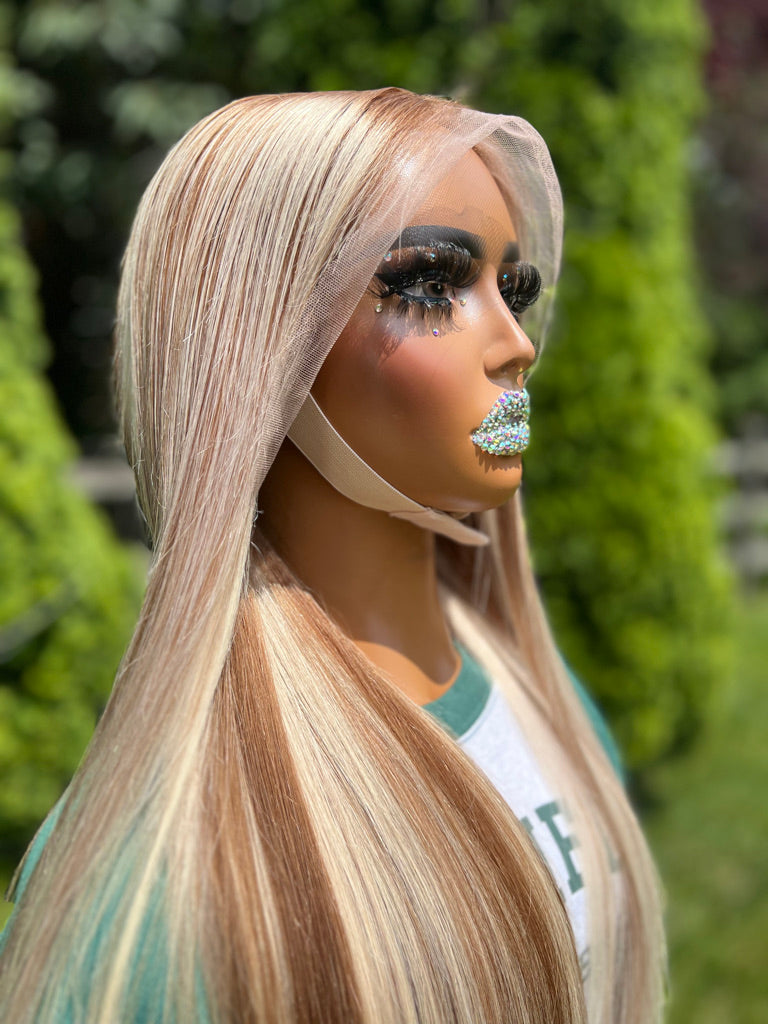 Hazel Blonde Highlight Wig 30" 13x4 Frontal