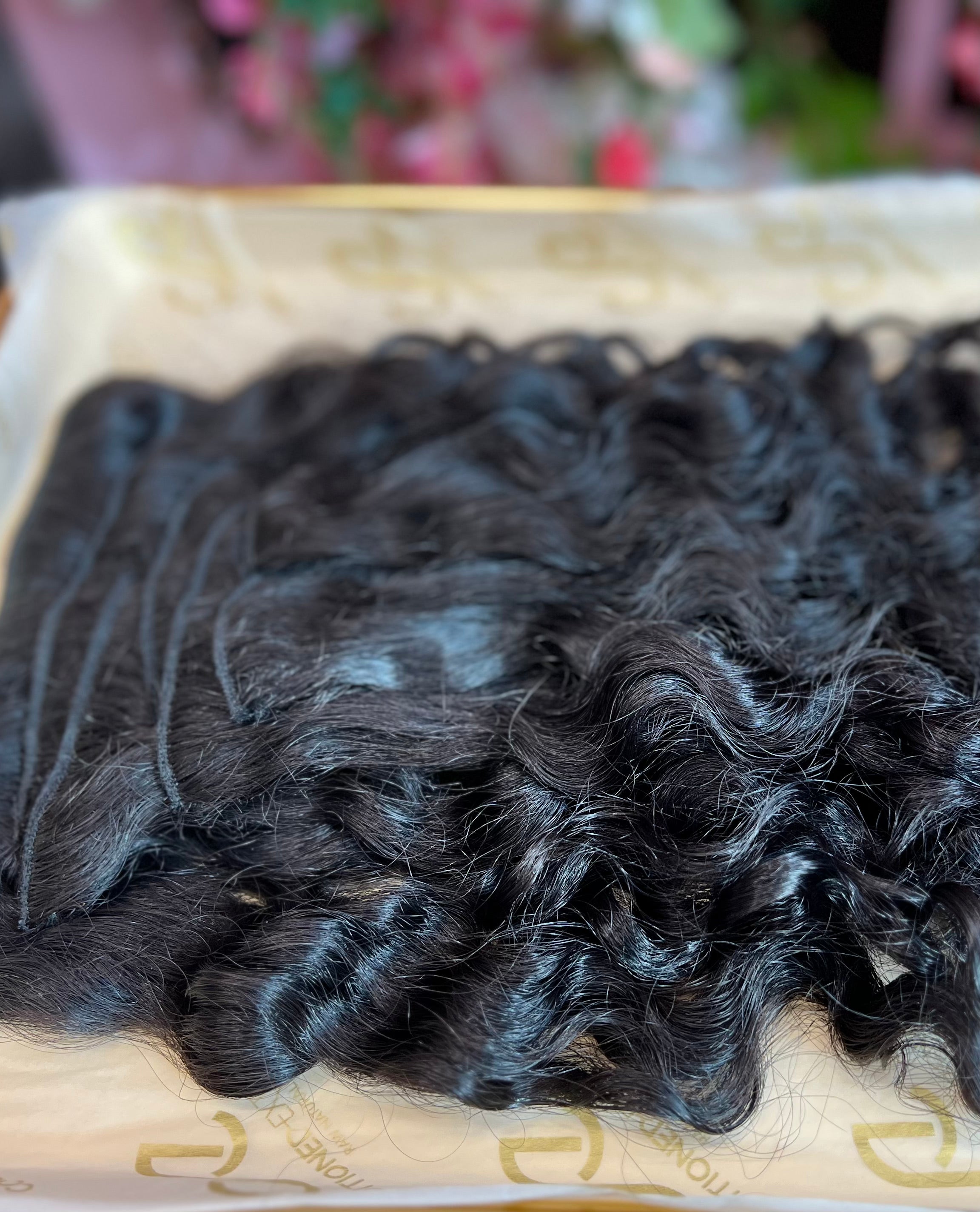 Raw Indian Temple Curly Clip Ins