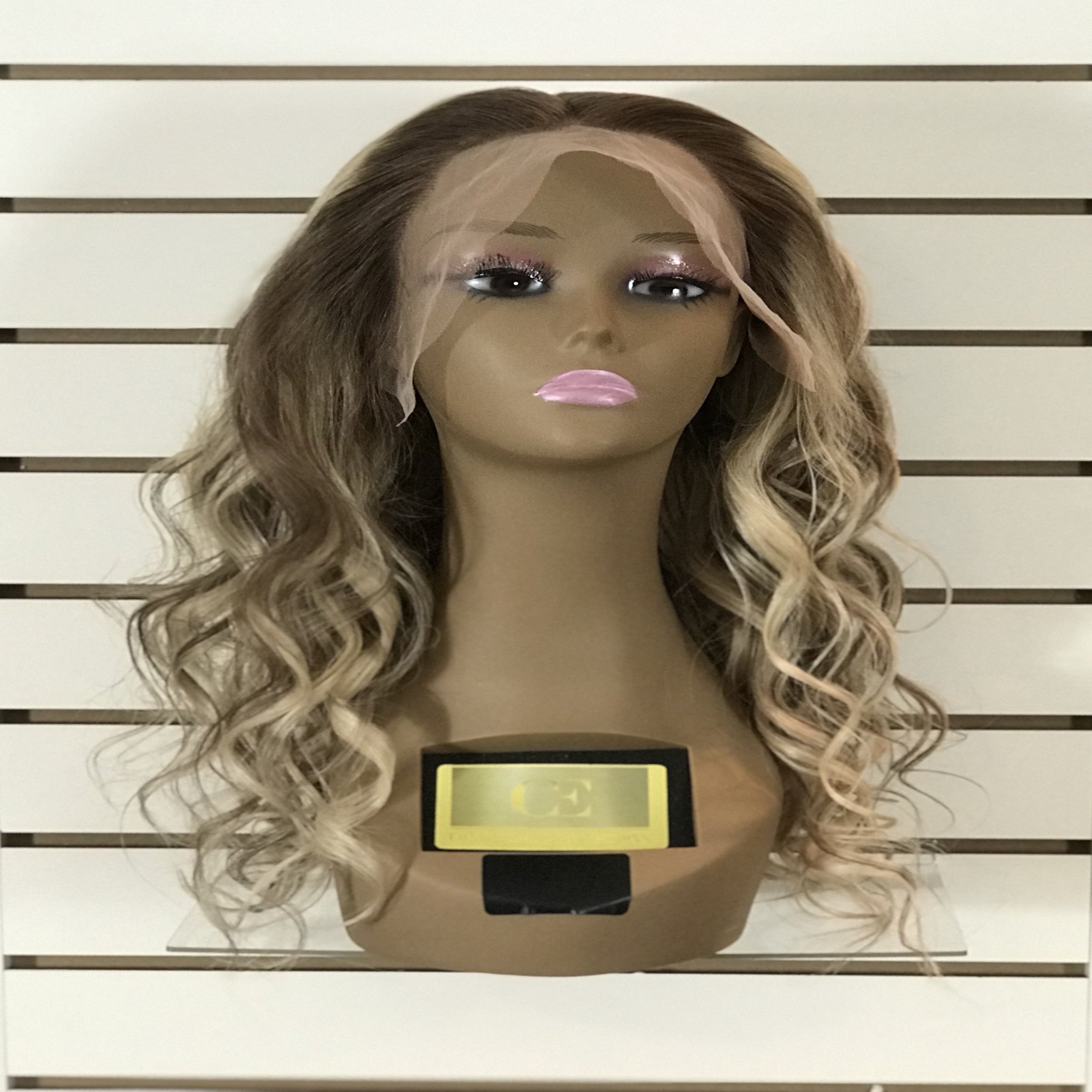 Samantha with the blonde highlights 20" lace frontal