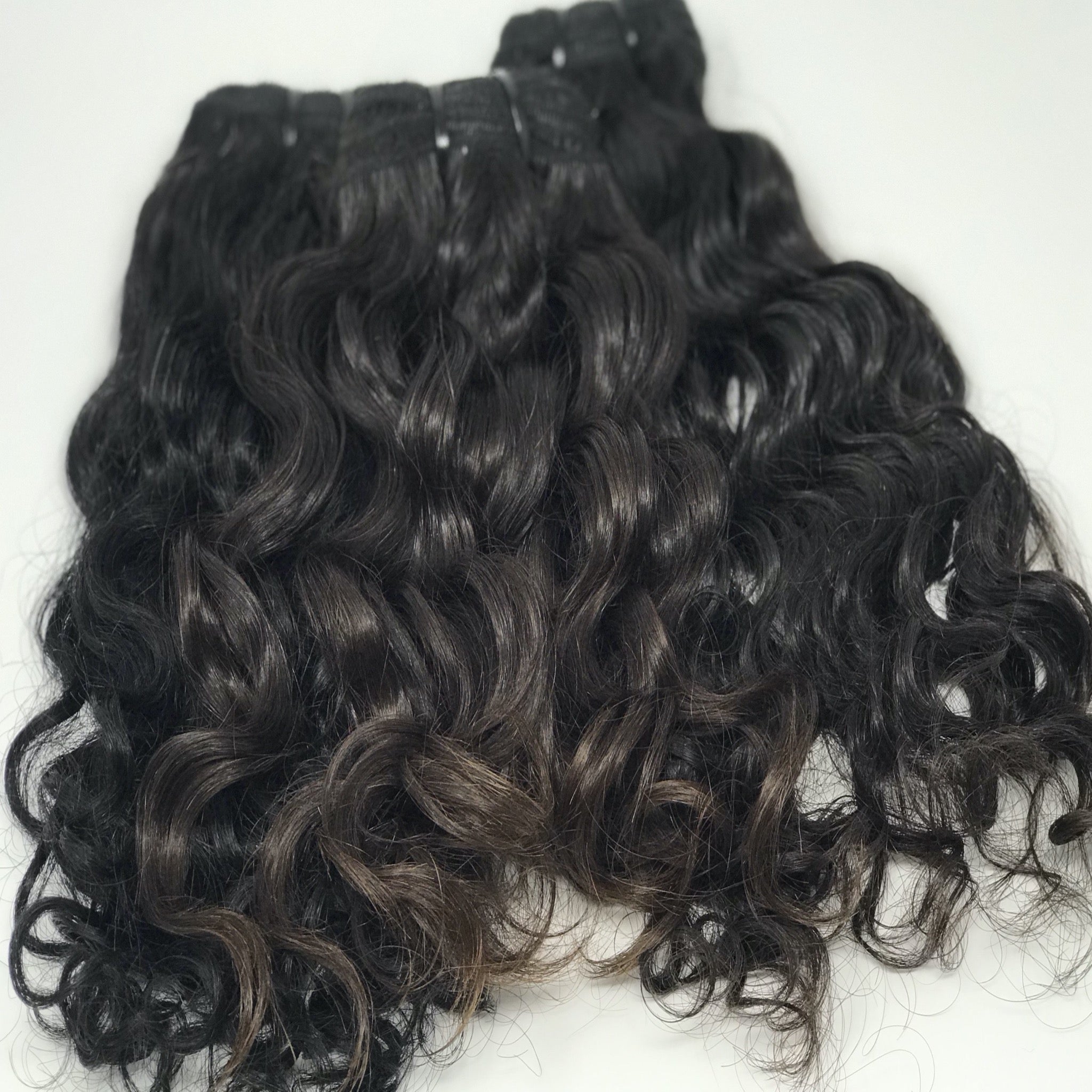 Raw Indian Temple Curly